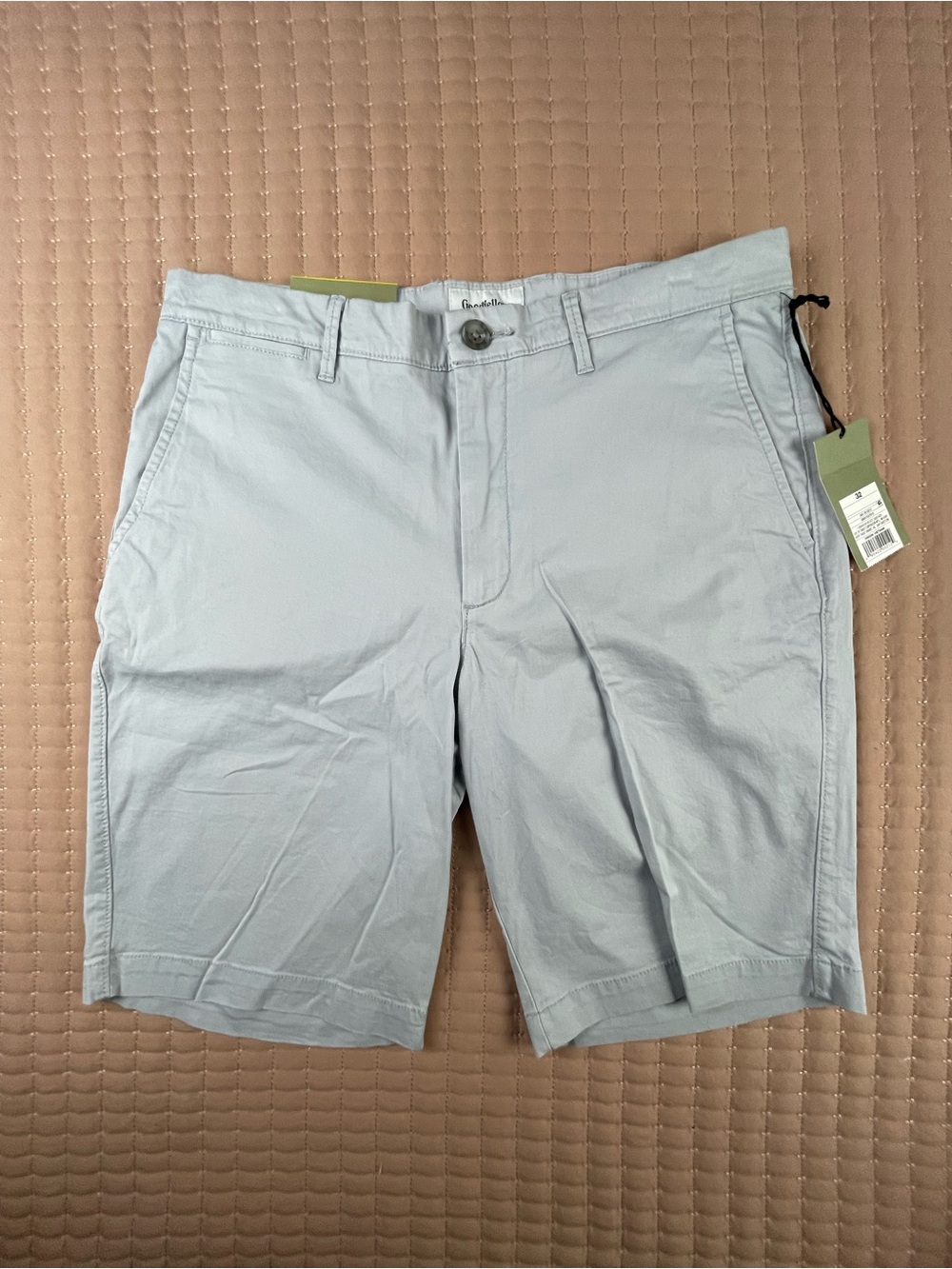 Goodfellow & Co Men’s Light Gray Chino Shorts 32W NWT